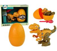 Dinosaure Tyrannosaurus Rex Set avec oeuf Diy tournevis orange