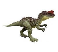 Dinosaure vert et brun mega destructeurs : yangchuanosaurus 36 cm - dino escape articulé - jurassic world - animaux préhistorique Vert