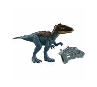 Dinosaure Vert Mega destructeurs : Carcharodontosaurus 36 cm - Dino Escape articulé - pour Jurassic - Set Animaux préhistorique et 1 Carte