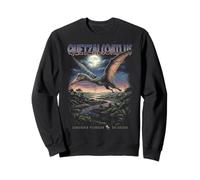 Dinosaure Vintage Quetzalcoatlus des années 90 - Dinosaure préhistorique Sweatshirt