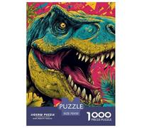 Dinosauree 1000 Pièce Puzzle Jeu De Famille Classique Jigsaw Puzzle Jeu De Défi Unique pour Cadeaux De Voyage, Présent 70x50cm/1000pcs