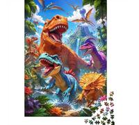 Dinosaures 1000 Pièces Mini Puzzle pour Adultes