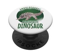 Dinosaures Ankylosaurus Mon Plus Cher Dino PopSockets PopGrip Adhésif