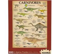 Dinosaures - Carnivores Smithsonian 500 Pièce Puzzle 480mm x 350mm (NM)