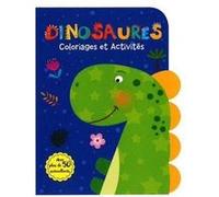 Dinosaures - Coloriages et activités Collectif (Illustration)