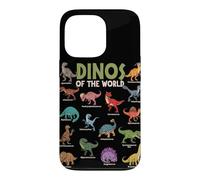 Dinosaures du Monde Amoureux des Animaux jurassiques Mignons Coque pour iPhone 13 Pro