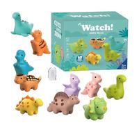 Dinosaures forment Le Jeu de tri, Jouets Assortis d'animaux | Jeu de capteurs pédagogiques pour, favorise habiletés motrices Fines et compétences cognitives, Jouets édu