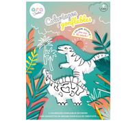 Dinosaures gonflables à colorier