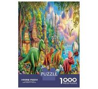 Dinosaures Jigsaw Puzzle Jeu Difficile pour Les 1000 Piece Ancien Behemoth Puzzles Jouet Éduchatif Idées Cadeaux Aux Adultes Et Enfants 52x38cm/1000pcs