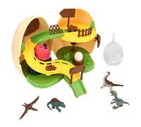 Dinosaures Jouet - Dinosaure garçon 6 Ans, Figurine T-Rex, Effets lumière & Son, Voiture Dinosaure roulante, ABS sûr et Durable, Jeu préhistorique ludique