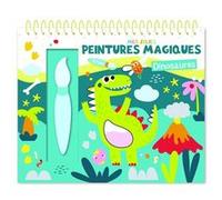 Dinosaures - Mes jolies peintures magiques Atelier Cloro (Auteur), 123 Soleil (Auteur)