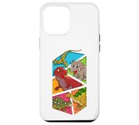 Dinosaures Mignons : T-Rex, tricératops, stégosaure et Plus Encore Coque pour iPhone 12 Pro Max