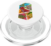 Dinosaures Mignons : T-Rex, tricératops, stégosaure et Plus Encore PopSockets PopGrip pour MagSafe