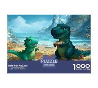 Dinosaures Puzzle 1000 Pièces 38x26cm/1000pcs, - Jeux De Détente Éducatifs, Créatifs & Décoratifs, Cadeau pour Tous