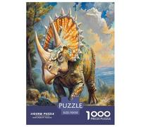 Dinosaures Puzzle 1000 Pièces Educa Jouet en Bois Divertissement Créatif DécoRation Intérieure Jeu Éduchatif Challenge Toy Adultes & Enfants des 14 Ans 70x50cm/1000pcs