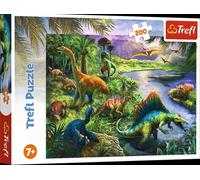 Trefl – Puzzle – Dinosaures Prédateurs – 200 pièces – Dès 7 ans