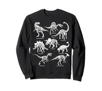 Dinosaures Squelette Archéologie Sweatshirt