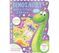 Dinosaures Sticker Fun Activity Book par Hannah Wood (illustr.) (Buch auf Polnisch)