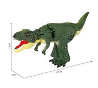 Dinosaures Tenant Des Têtes Vibrantes À Presser,Magasins De Balançoire,Effrayant Droit,Modèle T-Rex,Décompression,Jouets Pour Enfants - Type Green
