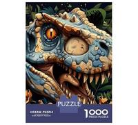 dinosaureses Set De 1000 Pièces Papier Recy râne mécanique Dino Puzzle Adulte Facile À Ranger Activité Lien Familial Casse-tête Engageant Heures Divertissement 70x50cm/1000pcs