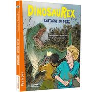DINOSAUREX - Tome 08 ATTAQUE DU T-REX - Anne-Marie Desplat-Duc - Auzou Éditions - broché - Roman cadet