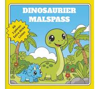 Dinosaurier Kinder Malbuch ab 3: Malbuch mit über 50 kinderfreundliche Motive zum Ausmalen und Kritzeln für Kinder ab 3 Jahren | Das perfekte Geschenk ... oder als Überraschung zwischendurch