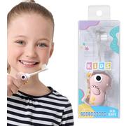 Dinosaurier-Kinderzahnbürste - Saugnapf, weiche Borsten, nicht elektrisch, umweltfreundlich, für Kleinkinder, Kinder-Bürstenkopf, Lernzahnbürste für Kleinkinder, Ergonomischer Griff, lustiges Dinosaur