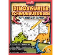 Dinosaurier Schwungübungen Ab 4 Jahren