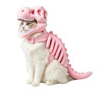 Dinosaurier-Skelett-Kostüm Weiches Pelüsch 3D Skelett Lustiges Cosplay