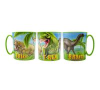 Dinosauros Trike T-Rex & Bronto Tasse en plastique réutilisable pour micro-ondes 350 ml Produit officiel