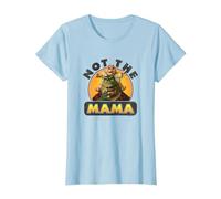Dinosaurs Not The Mama! Baby & Earl Sinclair Vintage Logo T-Shirt, Femme, Bleu Céleste, L