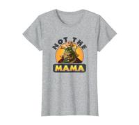 Dinosaurs Not The Mama! Baby & Earl Sinclair Vintage Logo T-Shirt, Femme, Gris Chiné, 3XL