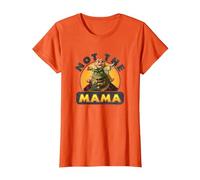 Dinosaurs Not The Mama! Baby & Earl Sinclair Vintage Logo T-Shirt, Femme, Orange, L