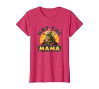 Dinosaurs Not The Mama! Baby & Earl Sinclair Vintage Logo T-Shirt, Femme, Rouge Chiné, L