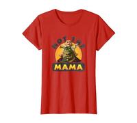 Dinosaurs Not The Mama! Baby & Earl Sinclair Vintage Logo T-Shirt, Femme, Rouge, XXL