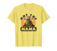 Dinosaurs Not The Mama! Baby & Earl Sinclair Vintage Logo T-Shirt, Homme, Citron, L