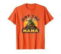 Dinosaurs Not The Mama! Baby & Earl Sinclair Vintage Logo T-Shirt, Homme, Orange, XL
