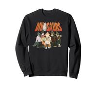 Dinosaurs Sinclair Family Portrait with Logo 90's TV Show Sweatshirt