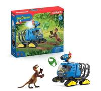 Schleich 42604 Dinosaurs Coffret de Jeu Jouets Véhicule de Capture Dino - Figurine Dinosaure pour Garçons et Filles - Cadeau pour Enfants dès 4 Ans