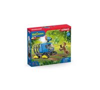 Schleich Dinosaurs - Véhicule de Capture Dino 42604 - Coffret figurines & accessoires - 5 pièces