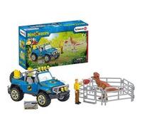 Schleich Voiture tout-terrain Dinosaurs Dino G avec avant-poste
