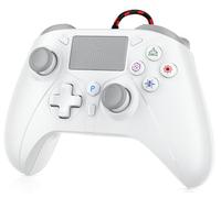 Dinosoo 3 m filaire pour manette PS5, compatible avec PlayStation 5/PS4 et PC, avec effet Hall effet Joystick Turbo bouton arrière programmable Multi-Touch Pad Prise casque 3,5 mm
