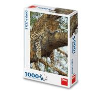 Dinotoys dino puzzel van een tijger in de boom - 1000 stukjes