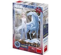 Dinotoys Dino Puzzle - Glow in the Dark Disney Frozen II - 100 xl Pieces