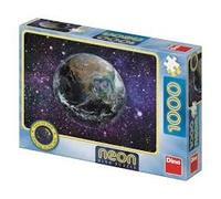 Dinotoys Dino Puzzle - Glow in the Dark Planet Earth - 1000 pièces