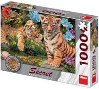 Dinotoys Dino Puzzle - Tigers avec des secrets cachés - 1000 pièces