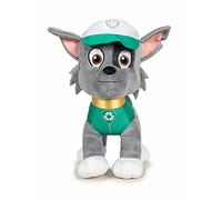 Dinotoys Paw Patrol Peluche pour chien chiot | 19 cm Chase Marshall Rocky Rubble Sky Zuma | Produit original sous licence pour enfant