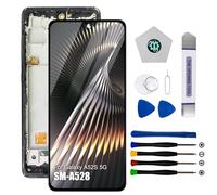 Dinow Écran pour Samsung Galaxy A52S 5G SM-A528B, SM-A528B/DS, SM-A528N Complet LCD Tactile pour Samsung Galaxy A528 Display (avec Outil de réparation)