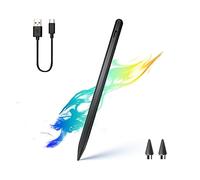 Dinow Stylet Tactile Universel pour Écrans Tactiles-Stylet Tablette avec Embouts de Rechange,Pencil pour Android/iOS/Smartphone/Microsoft Android Appareil à Écran Tactile