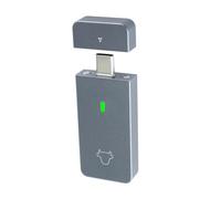 DINSOAVR Boîtier externe en alliage d'aluminium NVMe 2230 SSD USB 3.1 vers NVMe JMS583 Type-C SSD externe